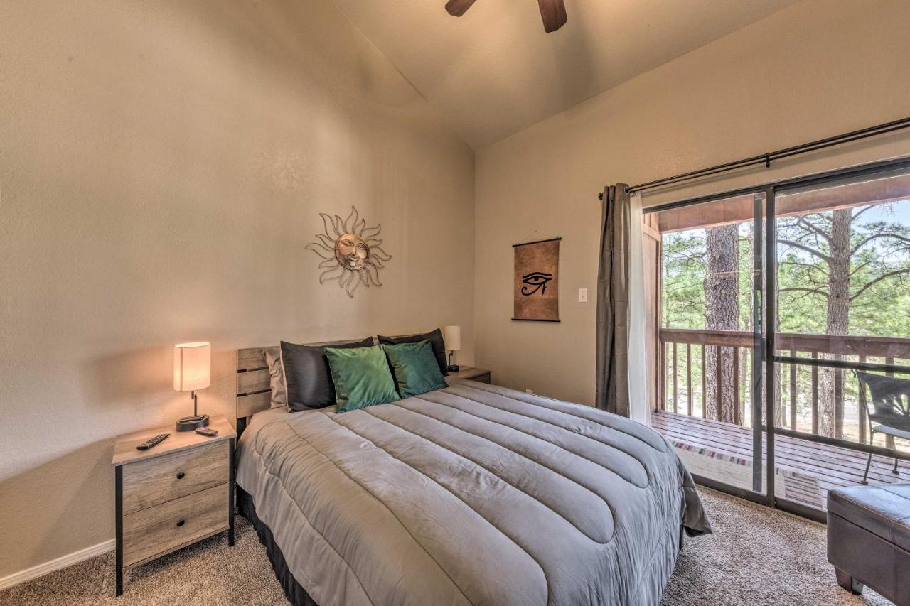 Forested Ruidoso Condo With Deck And Fireplace! Eksteriør billede